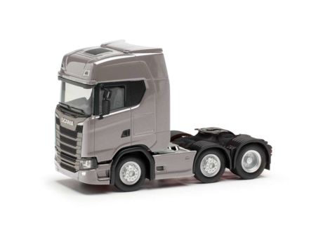 Herpa HO  Scania CS 20 HD 6x2 Zm., grau