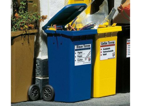 Pola G 2 Mülltonnen, blau