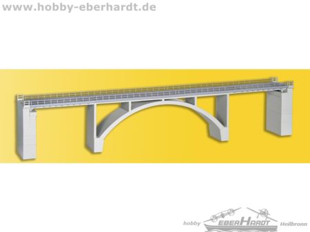 Kibri H0 Spannbeton-Bogenbrücke, eingleisig
