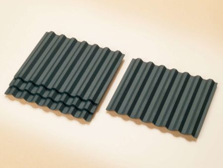 Auhagen H0 4 Dachplatten trapezförmig