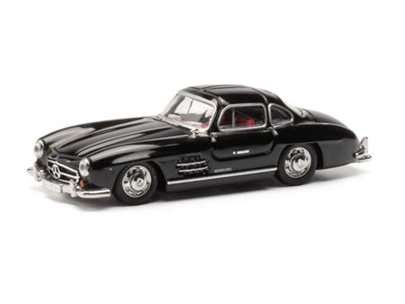 Herpa HO  MB 300 SL Flügeltürer,schwarz