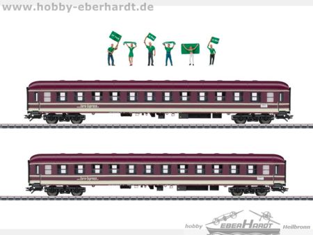 Märklin  HO  Fanzug-Wagen-Set Euro Express
