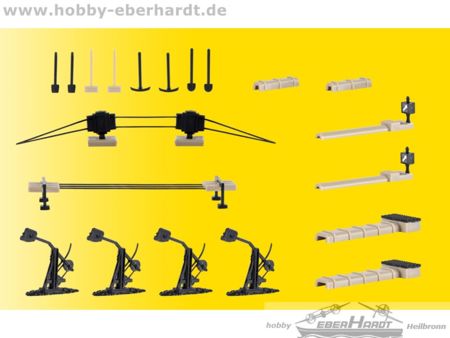 Vollmer H0 Deko-Set Bahnausstattung 