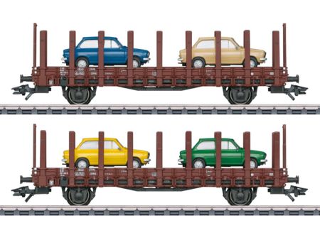 Märklin Flachwagenset DAF66 NS