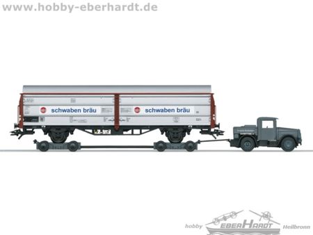Bierwagen m.Straßenroller DB