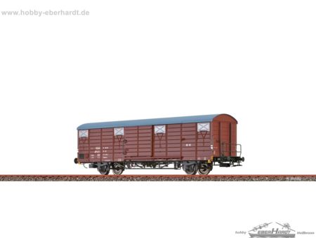 Brawa H0 Mannschaftswagen Geh [2301] DR, Epoche IV, Ro