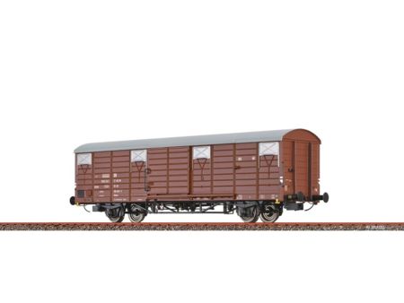 BRAWA  H0 Gedeckter Güterwagen Glmms DR IV