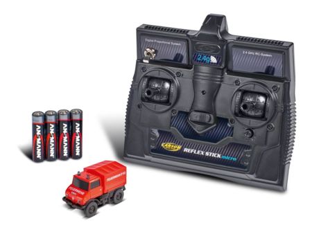 Carson 1:87 MB Unimog U406 Feuerwehr 2.4G 100%