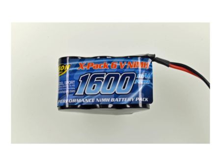 Carson 6V/1600mAh NiMH Empfängerakku Hump JR
