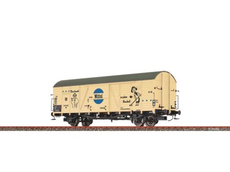BRAWA  H0 Gedeckter Güterwagen Glr 