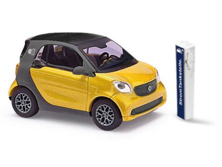 Busch Smart Fortwo Electric gold