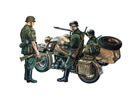 Italieri 1:35 BMW R 75 mit Beiwagen