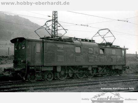 Piko HO E-Lok E 52 DB III AC-Digital, inkl. Piko HO Decoder