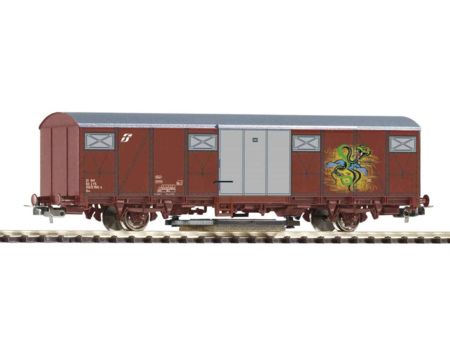 PIKO  HO Schienenreinigungswg. FS V mit Graffiti