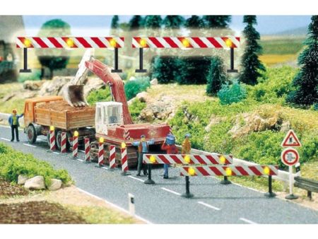 Busch HO Baustellen-Absperrungen