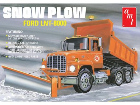 AMT 1/25 Ford LNT-8000 Schneepflug