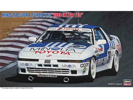 HASEGAWA 1/24 Minolta Supra Turbo A70, 1988 Inter Tec