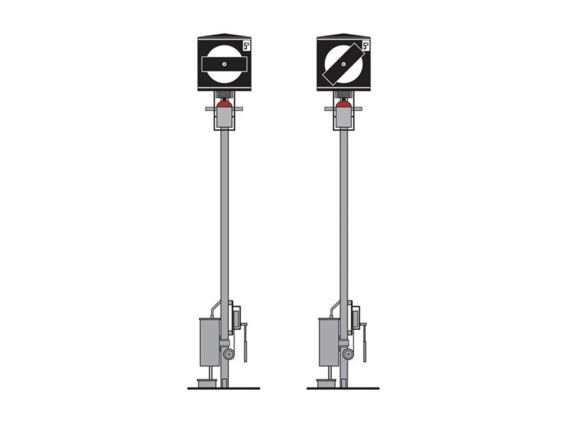 Märklin  HO  Form-Gleissperrsignal