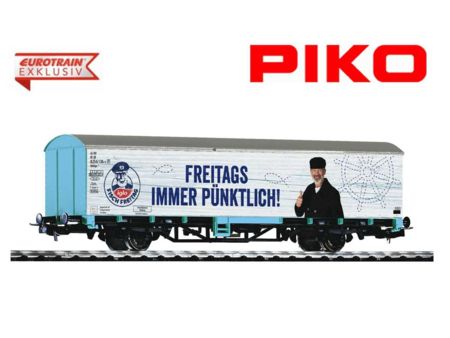 PIKO HO gedeckter Güterwagen Starke Marken DB AG