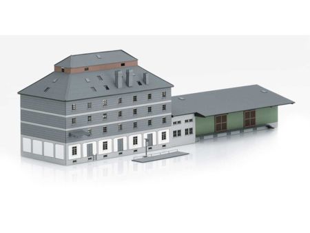 Märklin  HO  Bausatz WLZ-Gebäude m.Markt