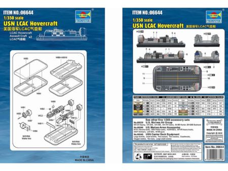 TRUMPETER 1/350 USN LCAC Hovercraft