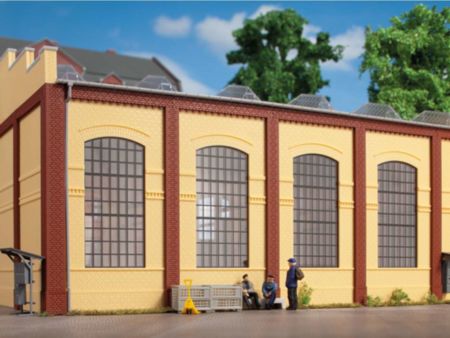 Auhagen H0 Wände 2342J gelb,Industrie