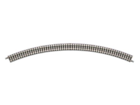 TOMYTEC 4 Gleise, gebogen, in Schotterbettung, 45°, r 391 mm