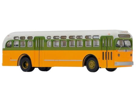 Tomytec Bus-System, GMC-Bus, gelb