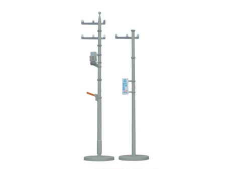 Tomytec Stromleitungsmasten, 2 Stück