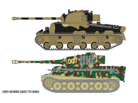 AIRFIX 1/72 Classic Conflict Tiger 1 vs Sherman Firefly