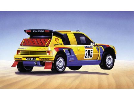 Airfix 1/43 Small Starter Set Peugeot 205 T16 Paris - Dakar