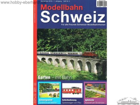 Zeitschrift Modellbahn Schweiz Heft September 2019