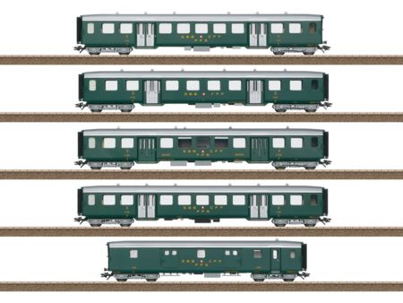 Trix HO Leichtstahlwagen-Set zur Ae 3/6 I