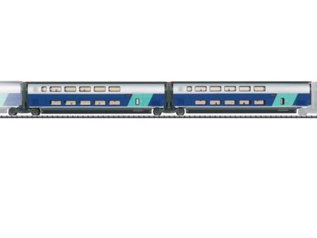 Trix HO Ergänzungswg.Set 2 TGV Duplex