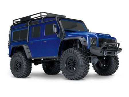 TRAXXAS TRX-4 LR Defender 4x4 metallicblau RTR o. Akku/Lader