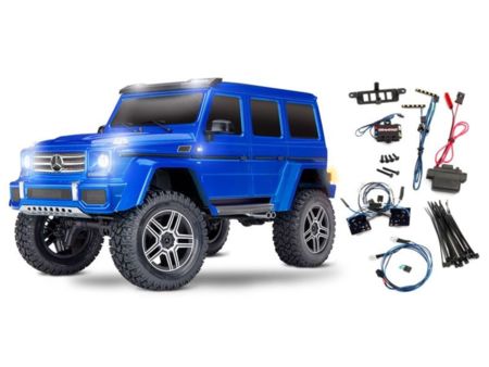 TRAXXAS TRX-4 Mercedes G 4x4² blau RTR ohne Akku/Lader