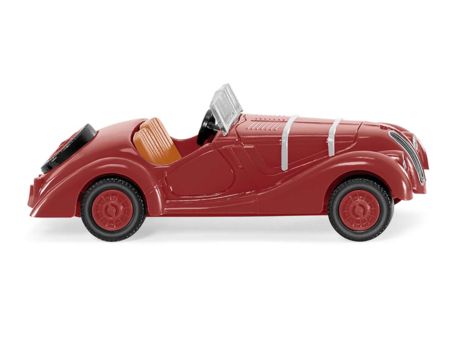 Wiking HO BMW 328 - weinrot