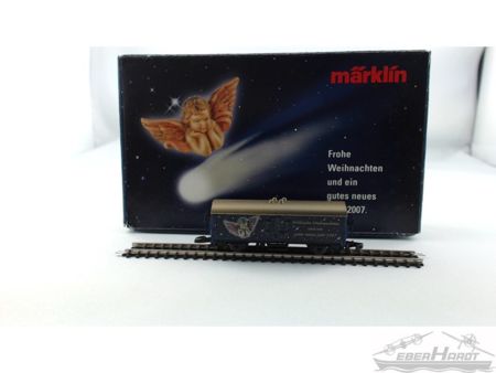 Frohe Weihnachten u. Gutes neues Jahr 2007 Märklin Miniclub 