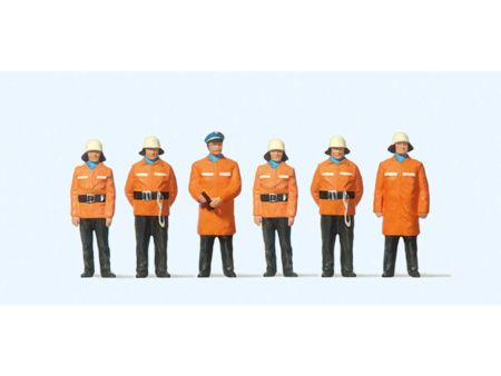 Preiser HO Feuerwehrmänner. Schutzanzug