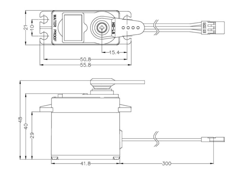 Servo HS-646WP