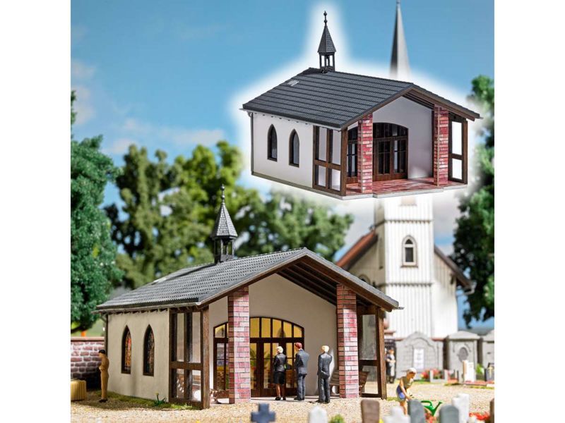 Busch HO Friedhofskapelle