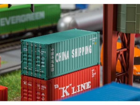 Faller  HO  20' Container CHINA SHIPPING