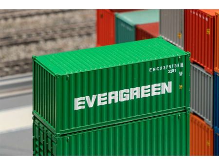 Faller HO 20' Container EVERGREEN
