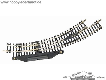 Fleischmann Elktro Bogenweiche links      
