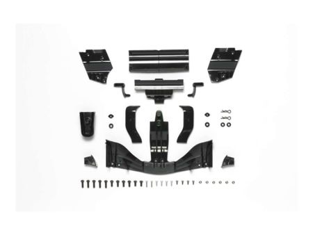 Tamiya F104 Spoiler-Set Schw. Vo/hi (H/J-Teile)