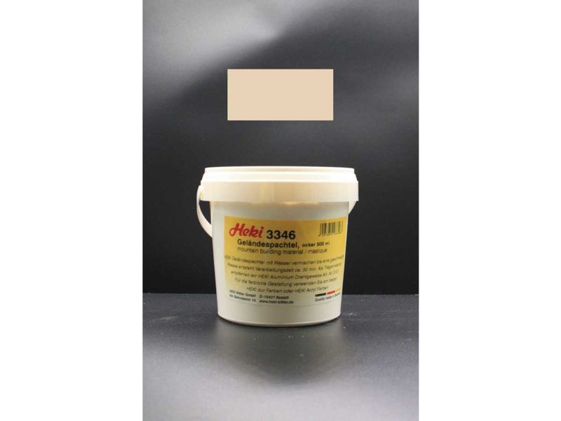 Heki  Geländespachtel ocker, 500 g