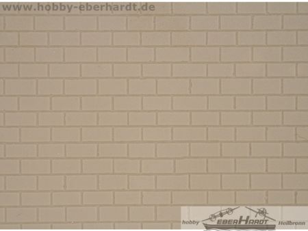 Kibri H0 Brücken Mauerplatte, L ca. 20 x B 12 cm