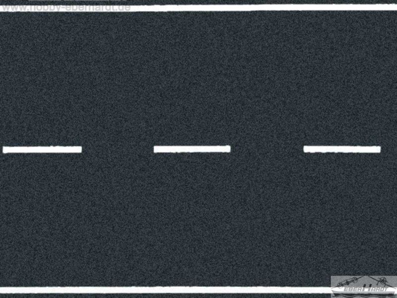 NOCH N Bundesstr. Asphalt, 1m lang