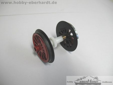 Piko G Speichenradsatz mit Haftreifen und Zahnrad für V60 / 