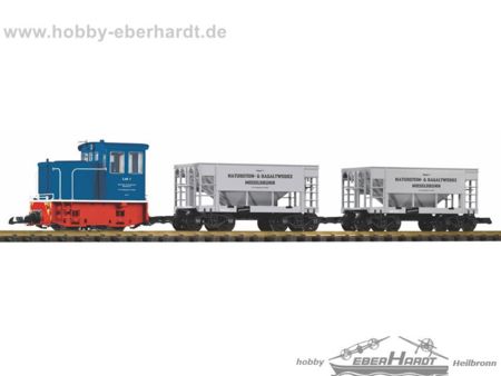 Piko G Start-Set Güterzug GE-25Ton